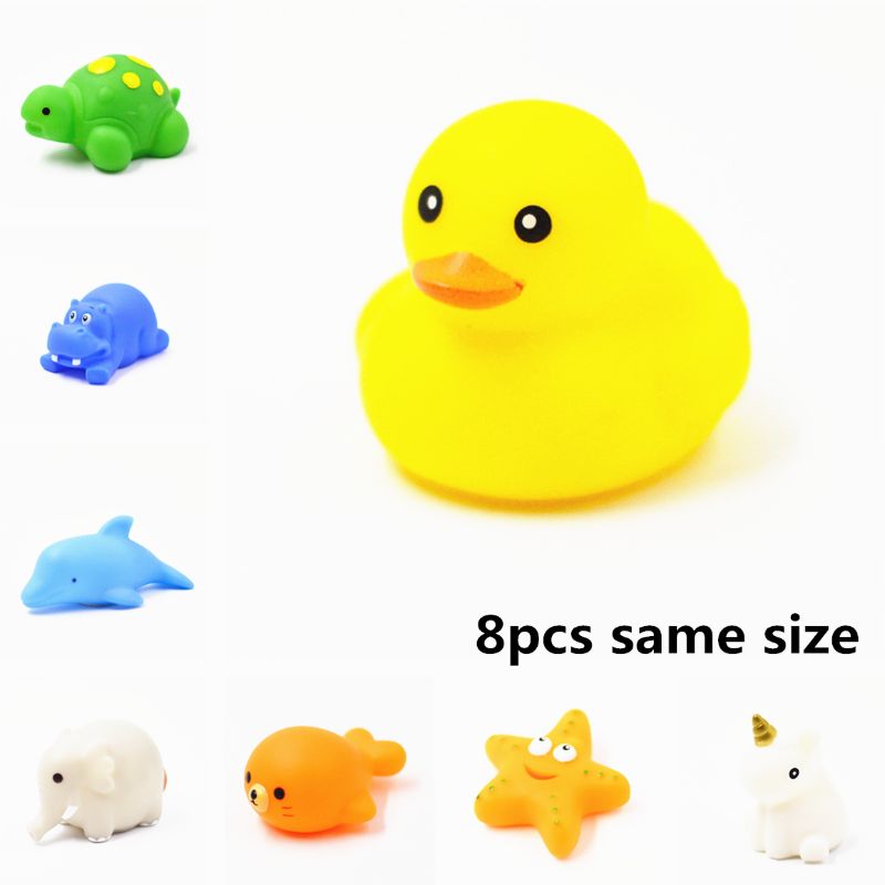 Light Up Bath Toy LED Floating Animal